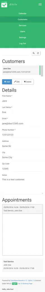 Backend customers 160x1024