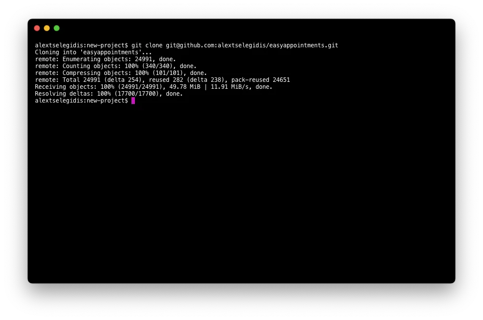 Git clone