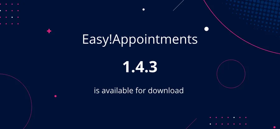 Easy!Appointments 1.4.3 Release