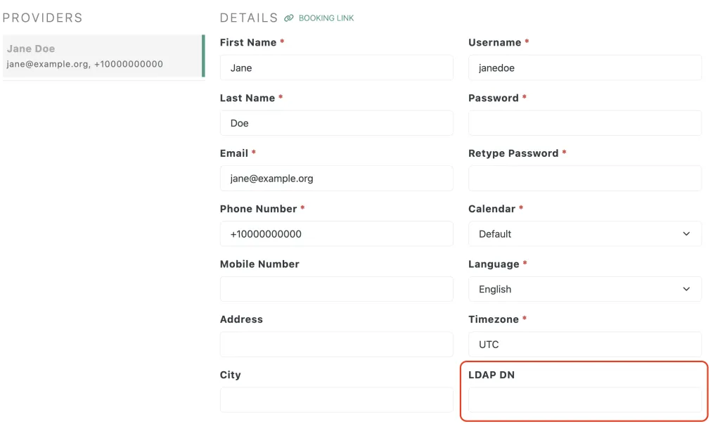 easyappointments-ldap-dn-screenshot