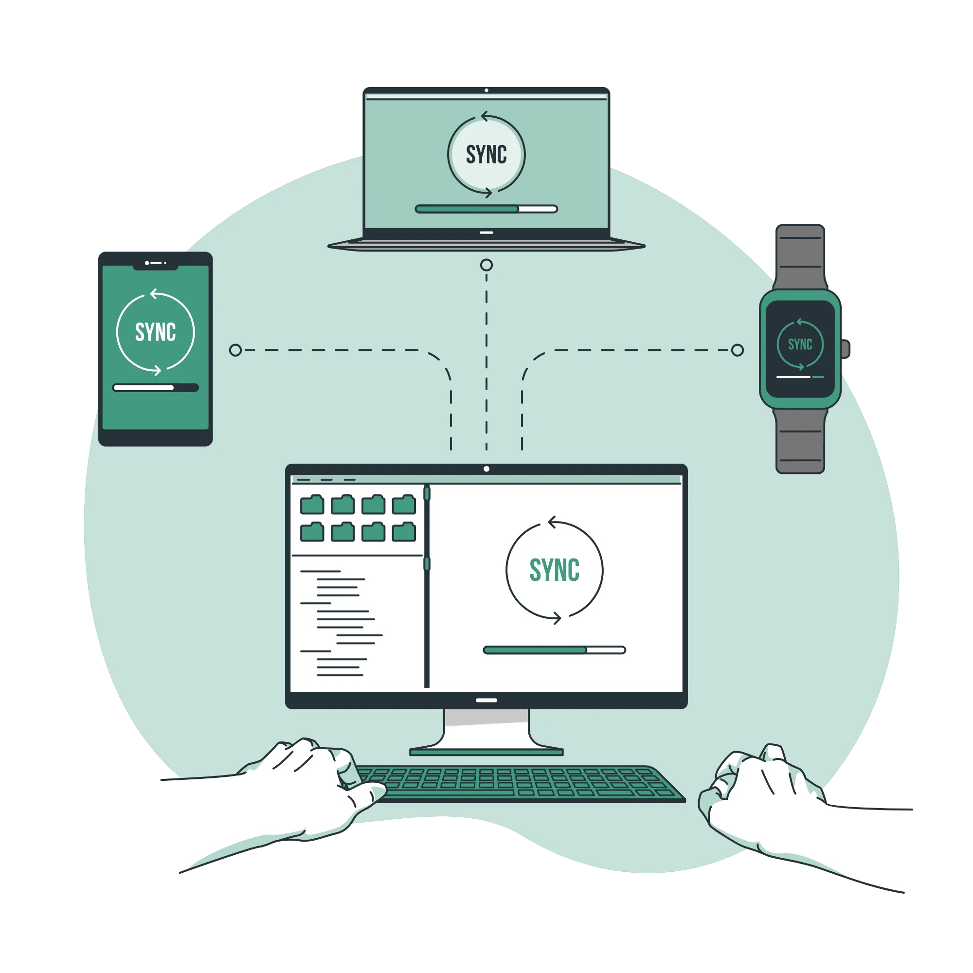 software-sync-illustration
